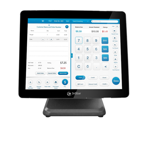3nStar Sistema POS PTE0120-8-240W10 15", Intel Celeron J6412 2GHz, 8GB, 240GB SSD, Windows 10 IoT